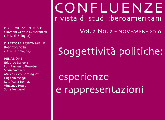 					Visualizza V. 2 N. 2 (2010): Soggettività politiche: esperienze e rappresentazioni
				