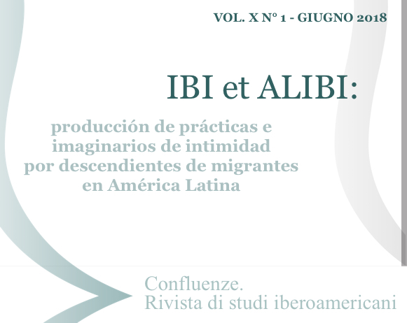 					Visualizza V. 10 N. 1 (2018): Ibi–Alibi. Prácticas e imaginarios de intimidad por descendientes de migrantes en América Latina
				